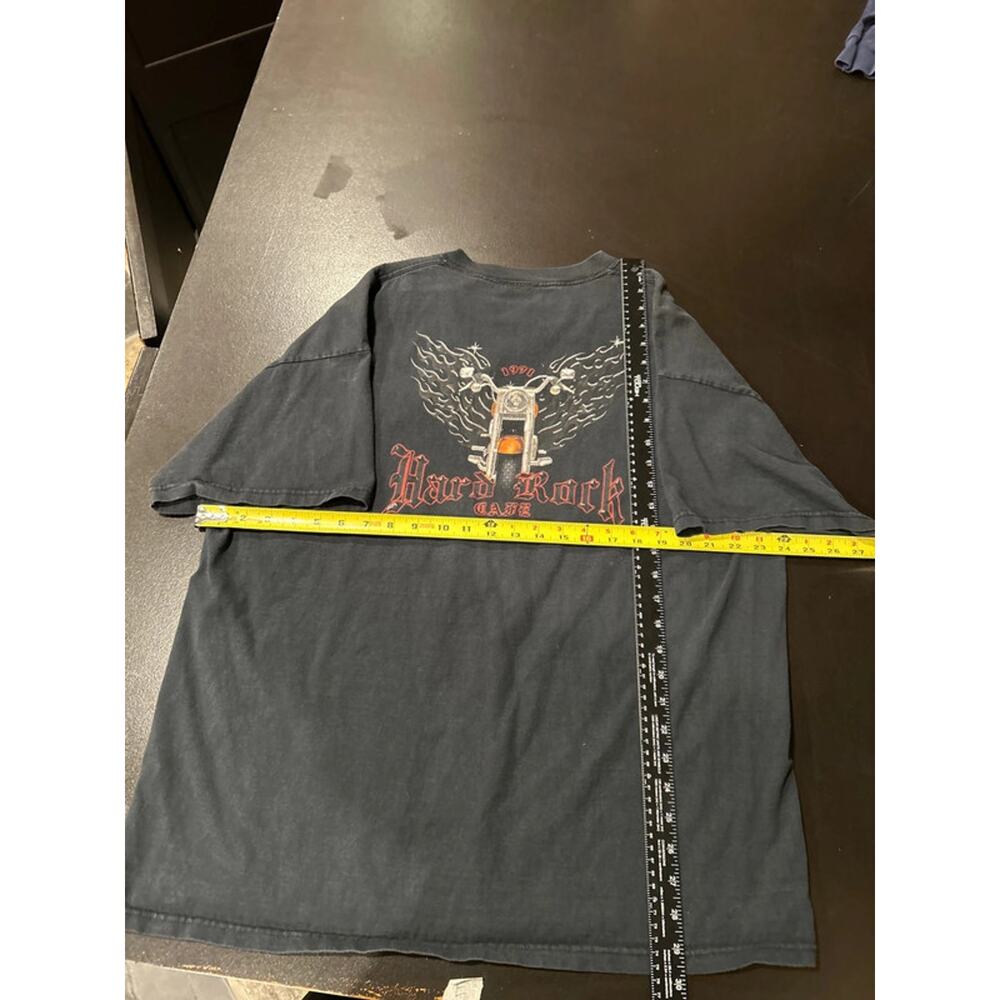 Vintage cafe hardrock biker graphic t shirt